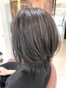 大人可愛い/レイヤーカット/アッシュグレー/20代30代40 - QUALIS 上福岡店掲載