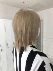 色落ちブロンドのミルクベージュ☆ - NeF掲載