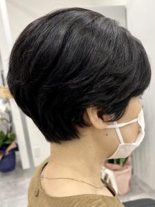 【RATIO 国分寺 渡邊陽平】キレイめシルエットショート - RATIO HAIR DESIGN掲載