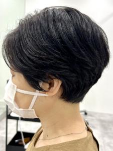 【RATIO 国分寺 渡邊陽平】上品なシルエットのショート - RATIO HAIR DESIGN掲載