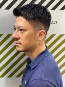 大人の刈り上げスタイル - BARBER-BAR 四谷店掲載