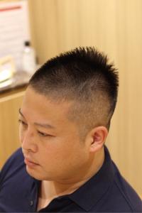 中田風 ソフトモヒカン - ヘアーモードキクチ 三越前店掲載