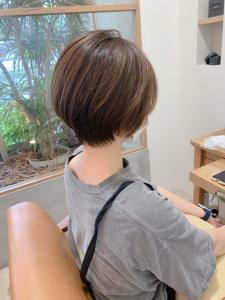 さっぱりショート - 半個室 rire hair 箱崎店掲載