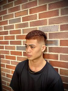 濡れパンスキンフェード/20代/30代//神田/理容室/美容 - ヒロ銀座ヘアーサロン神田店掲載
