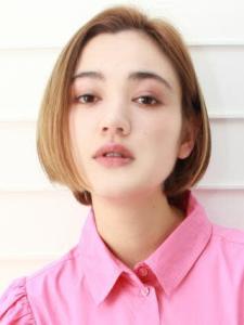 三軒茶屋_レディース_ボブ_ブロンド_ストレート_ハイトーン - HAIR & MAKE EARTH 三軒茶屋店掲載