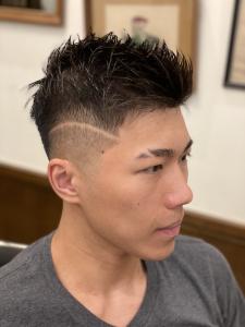 ツンツンフェード - ヒロ銀座 BARBER SHOP 新宿店掲載