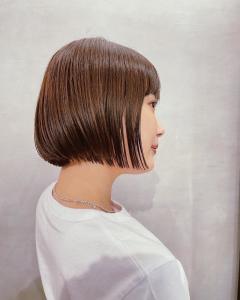 ショートボブ　顎ラインボブ　ミニボブ - marju銀座掲載