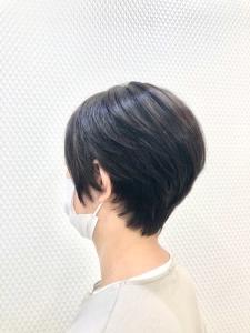 40代50代60代/白髪染め/ショートカット/黒髪/グラデ - QUALIS 上福岡店掲載
