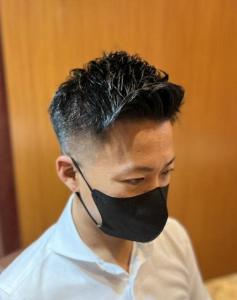 理容室　銀座　フェードカット　刈り上げ　ビジネスマン - ヘアーモードキクチ 銀座店掲載
