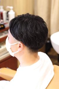 センターパート マッシュ - ヘアーモードキクチ 三越前店掲載