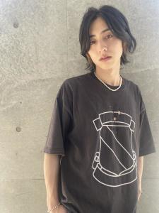 メンズインナーカラー　ミディアムウルフ - marju銀座掲載