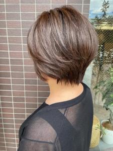 ☆艶ショート×ハイライト☆ - 半個室型美容室 Sourire 西新店掲載