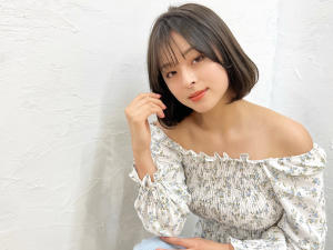 ナチュラルボブ◎マットベージュカラー - ROCCA hair eje.掲載