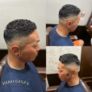 緩パンスキンフェード - HIRO GINZA BARBER SHOP 横浜掲載