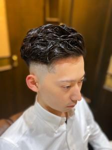 スキンフェードパーマスタイル - ヒロ銀座ヘアーサロン銀座一丁目店掲載