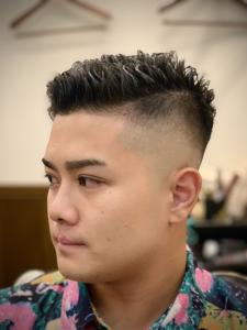 7:3スキンフェード - ヒロ銀座 BARBER SHOP 新宿店掲載