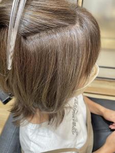 【篠原】白髪ぼかしハイライトafterグレージュ - PORT掲載