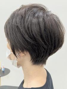 【RATIO 国分寺 渡邊陽平】女性らしい丸みのショート - RATIO HAIR DESIGN掲載