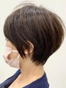 【RATIO 国分寺 渡邊陽平】自然な丸みのベリーショート2 - RATIO HAIR DESIGN掲載