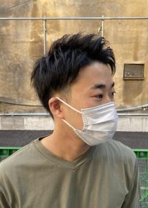 爽やかツーブロック大人アップバング　束感ショート - ドルクス日本橋掲載