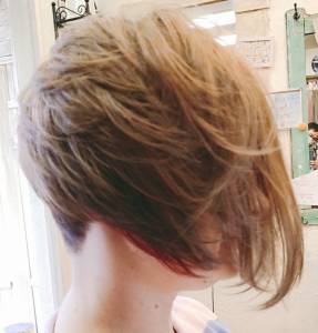 乾かすだけで仕上がる、ハンサムショートカットが可愛いです - hair make Deco．Tokyo 大島店掲載