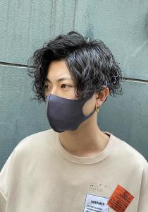 20代30代男性流行ヘアスタイル波巻きツイストスパイラル - ドルクス日本橋掲載