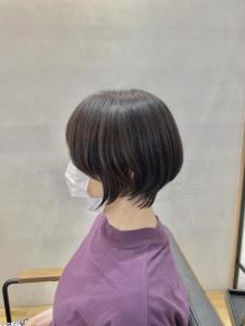 【篠原】サマーショートボブ×白髪ぼかしハイライト - PORT掲載