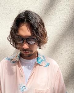 大人男子のサーフ系波巻きパーマ - QOL mens salon 立川掲載