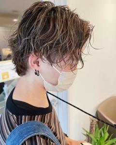 色っぽ大人パーマ　メンズパーマ　ニュアンスパーマ - marju銀座掲載