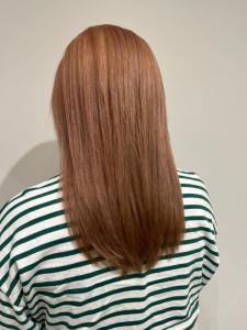 オレンジブラウン　ブリーチなし　オレンジカラー - Ai WilL掲載