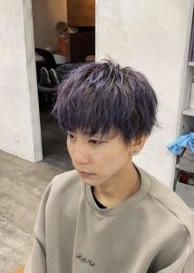 メンズ/ダブルカラー/バイオレット/￥15950 - prize Iris 池袋【プライズ アイリス】池袋駅東口店掲載