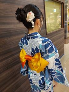 浴衣 - 美容室ANNEX さかもと ウイングポート店掲載