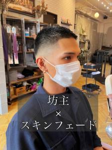 【スキンフェード】トップ12mmスキンフェード - LUXIS THE VINTAGE掲載