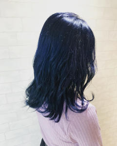 【guerir hair＋care】ブルーブラック - guerir hair+care府中店掲載