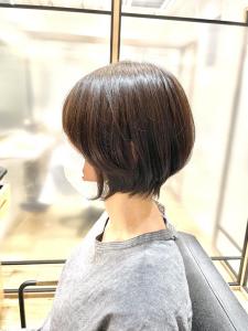【篠原】垢抜け大人丸みショート - PORT掲載