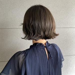 透明感アッシュ　外ハネ　ボブスタイル - 半個室型美容室 Sourire 春日店掲載