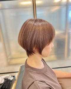 【篠原】丸みくびれショートボブとグレージュ - PORT掲載