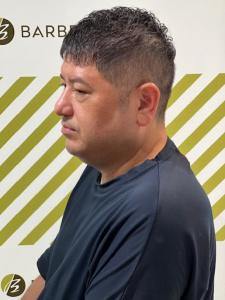 大人の刈り上げスタイル - BARBER-BAR 四谷店掲載