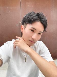 QOL 立川 ナチュラルショート × ピンパーマ - QOL mens salon 立川掲載