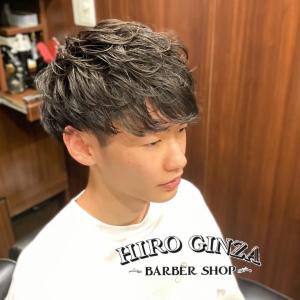 束間マッシュスタイル - HIRO GINZA BARBERSHOP 飯田橋神楽坂店掲載