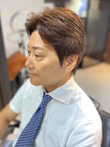大人のショートスタイル - BARBER-BAR 四谷店掲載