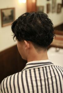 センターパート×パーマスタイル - ヒロ銀座 BARBER SHOP 新宿店掲載