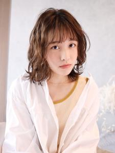 シースルーバング/くせ毛風/エアリーミディ - M.SLASH エムスラッシュ センター南掲載