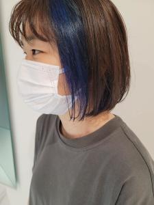 インナーネイビー×アッシュグレージュ - IZA掲載