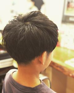 【kids】マッシュツーブロック