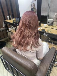 ピンクカラー　ピンクベージュカラー - ARCANA 明治神宮前 表参道 原宿掲載