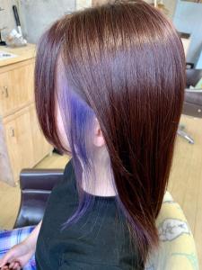 ＊ラベンダーのイヤリングカラー＊ - Hair Salon Syrup掲載