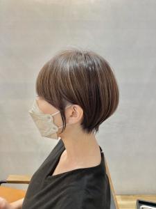 【篠原】耳かけアレンジショート×3Dカラー - PORT掲載
