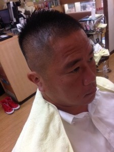 夏を乗り切るベリーショートソフトモヒカンスタイル♪ - ヘアサロン大野 iki  日本橋本店掲載