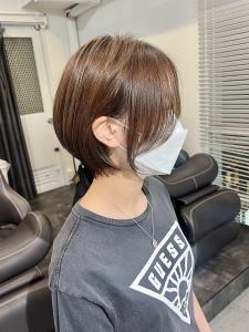 丸みショート ショートヘア　ショートボブ - Luis 難波掲載